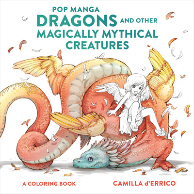 Książka Pop Manga Dragons and Other Magically Mythical Creatures Camilla D'Errico