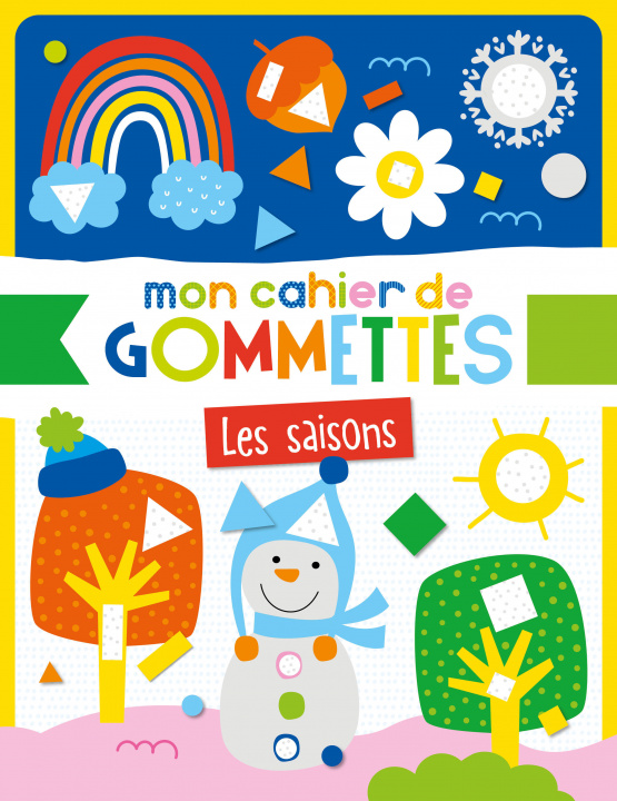 Kniha MON CAHIER DE GOMMETTES - LES SAISONS 