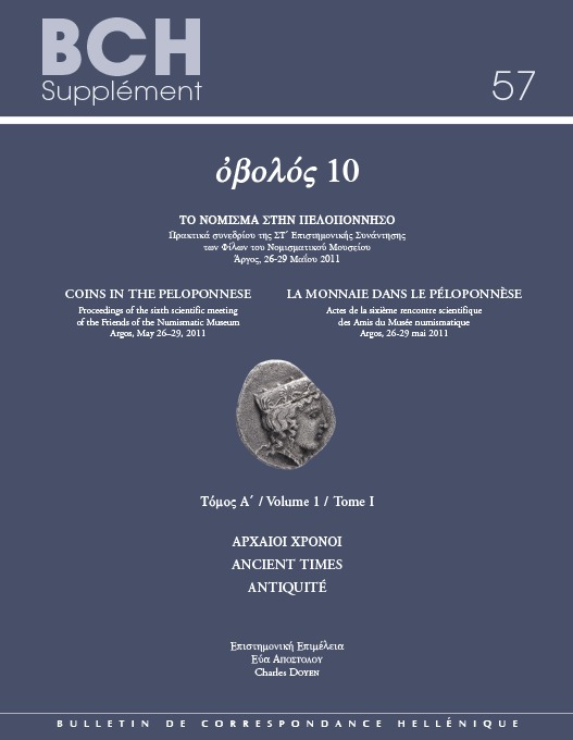 Kniha Obolos 10: Coins in the Peloponnese. La Monnaie Dans Le Peloponnese: Proceedings of the Sixth Scientific Meeting of the Friends o C. Doyen