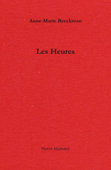 Buch LES HEURES Beeckman