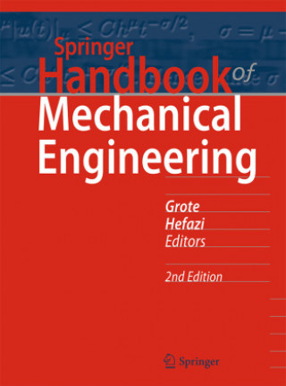 Carte Springer Handbook of Mechanical Engineering Karl-Heinrich Grote