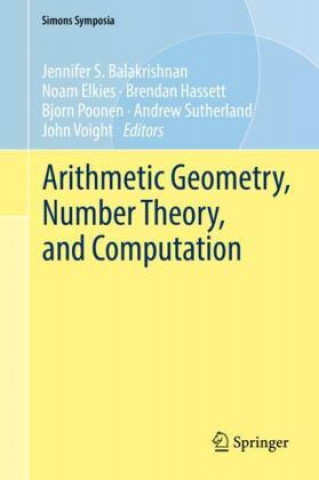 Buch Arithmetic Geometry, Number Theory, and Computation Jennifer S. Balakrishnan