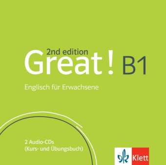 Zvok Great! B1, 2nd edition. 2 Audio-CDs 