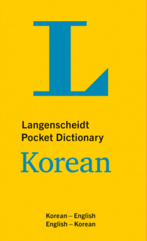 Könyv Langenscheidt Pocket Dictionary Korean: Korean-English/English-Korean Langenscheidt Editorial Team