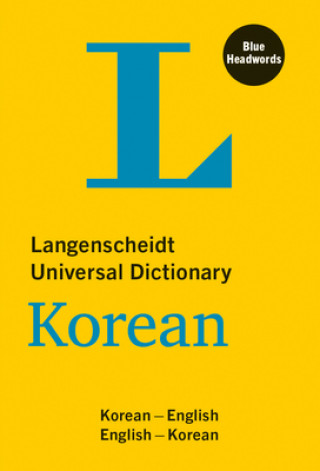 Book Langenscheidt Universal Dictionary Korean: Korean-English/English-Korean Langenscheidt Editorial Team