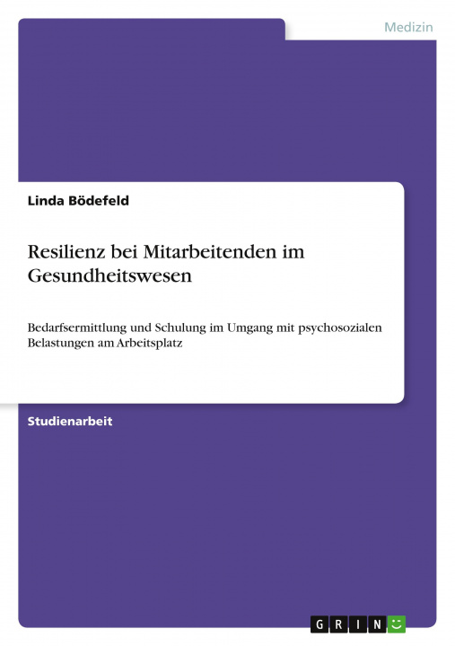 Książka Resilienz bei Mitarbeitenden im Gesundheitswesen 