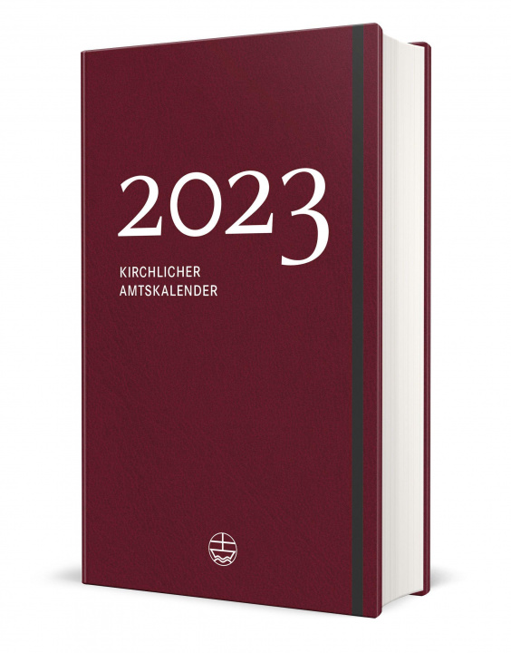 Könyv Kirchlicher Amtskalender 2023 - rot 