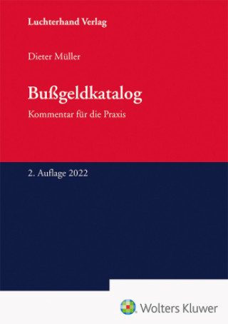 Boek Bußgeldkatalog Dieter Müller