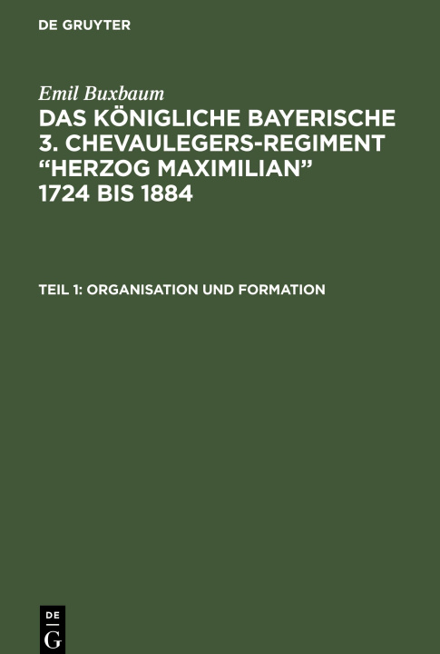 Knjiga Organisation Und Formation Emil Buxbaum