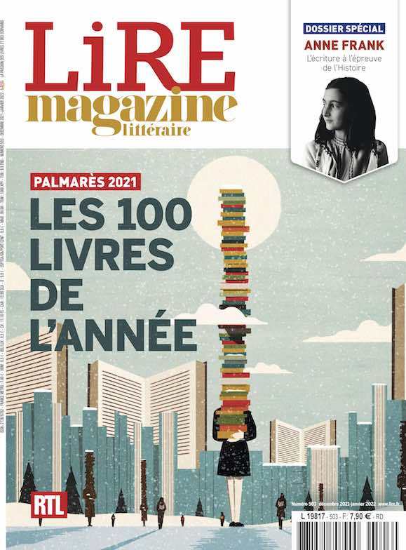 Carte Lire Magazine Littéraire n°503 - Les 100 livres de l'année - Nov Dec 2021 collegium