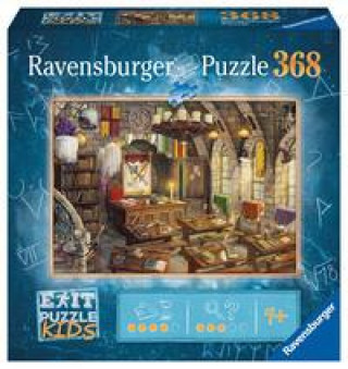 Játék Ravensburger EXIT Puzzle Kids - In der Zauberschule - 368 Teile Puzzle für Kinder ab 9 Jahren 