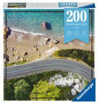 Joc / Jucărie Ravensburger Puzzle - Beachroad - 200 Teile Puzzle Moment 