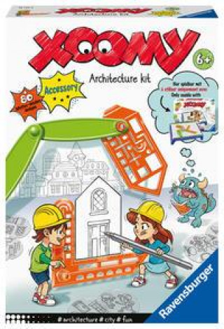 Játék Ravensburger Xoomy® Architecture Kit 18147 - Kreatives Zeichnen und Malen für Kinder ab 6 Jahren 