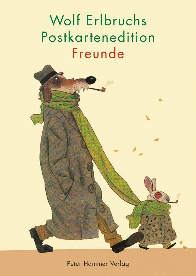 Książka Wolf Erlbruchs Postkartenedition Freunde Wolf Erlbruch