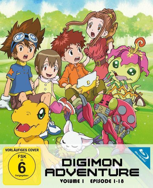 Video Digimon Adventure - Staffel 1.1 (Ep. 1-18) 