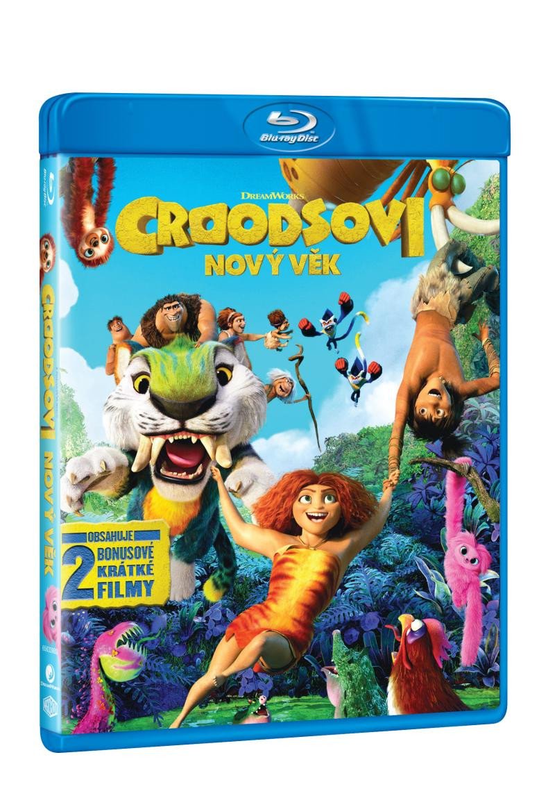 Video Croodsovi: Nový věk Blu-ray 