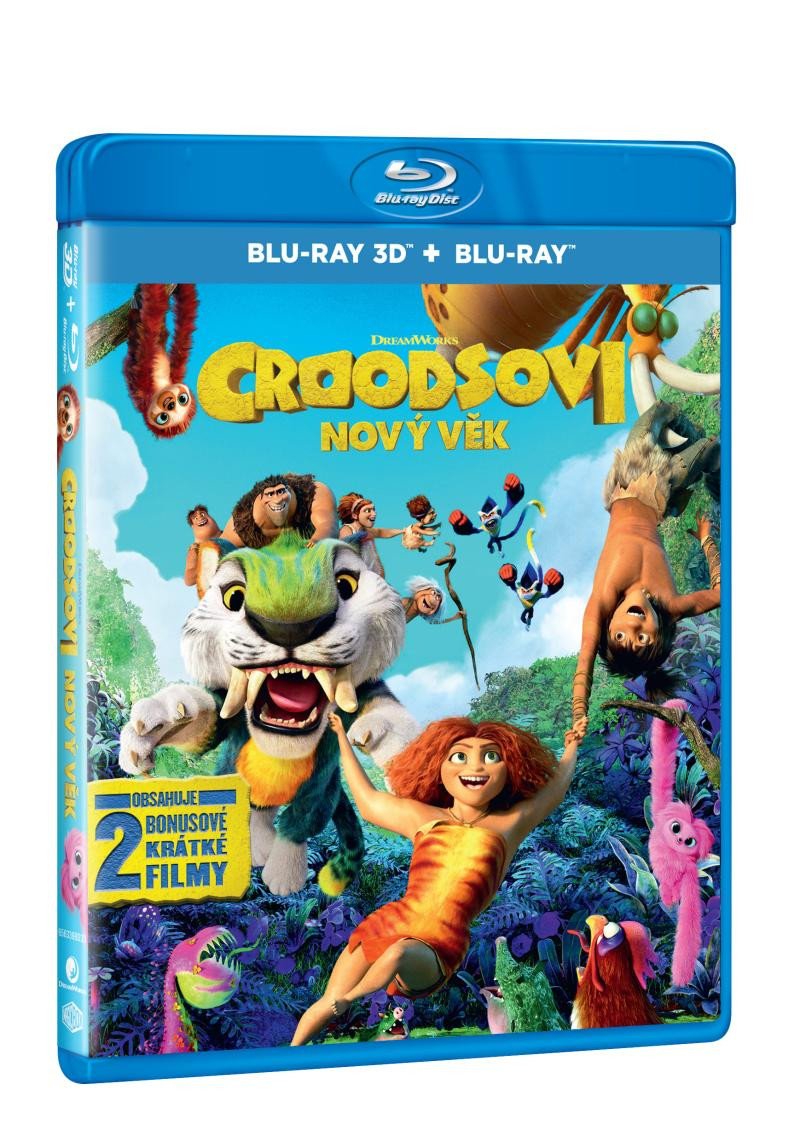 Video Croodsovi: Nový věk Blu-ray (3D+2D) 