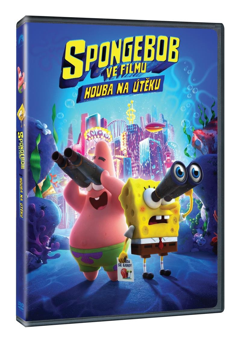 Video SpongeBob ve filmu: Houba na útěku DVD 