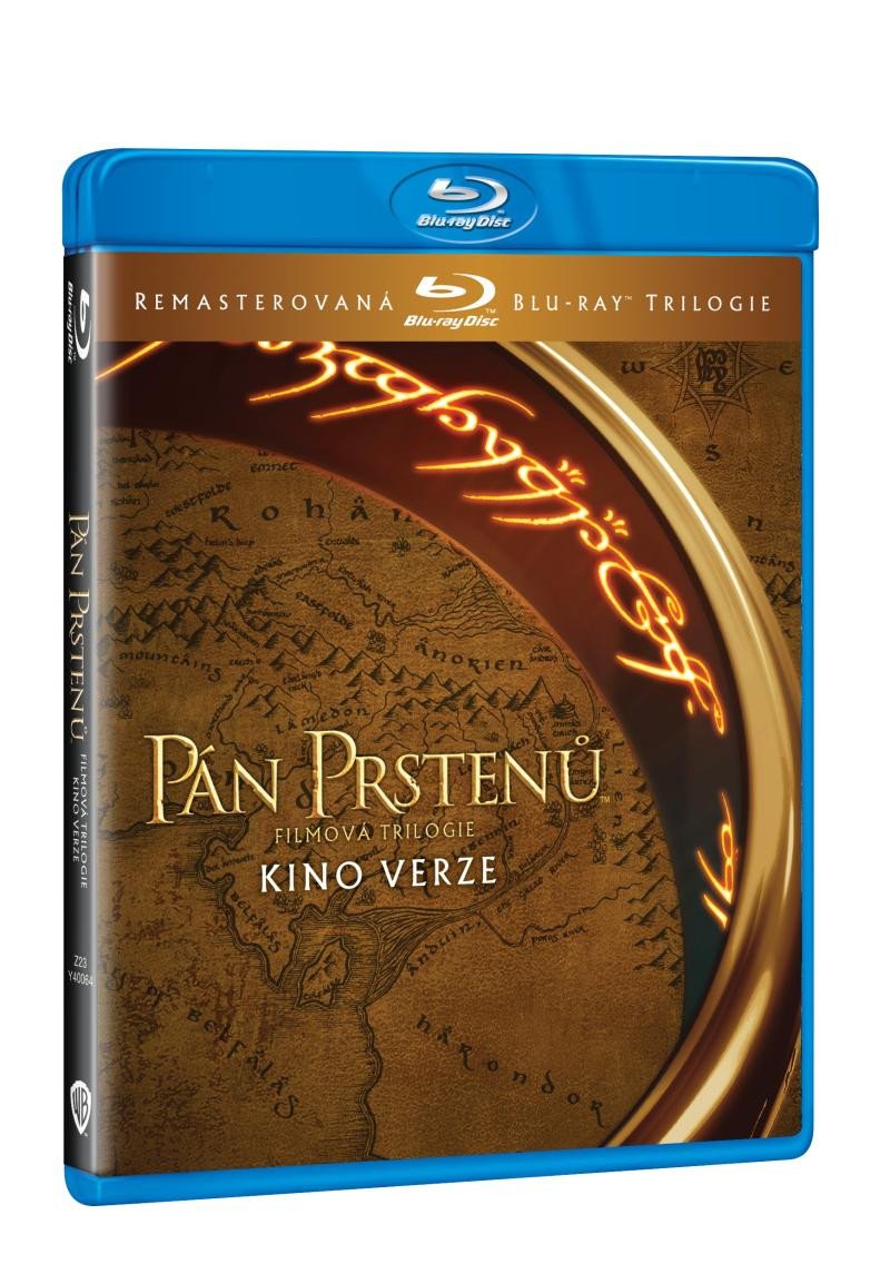 Filmek Pán prstenů filmová trilogie: Remasterované kinové verze (kolekce 3 Blu-ray) 