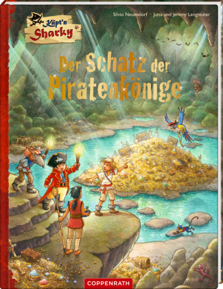 Carte Käpt'n Sharky - Der Schatz der Piratenkönige Jeremy Langreuter