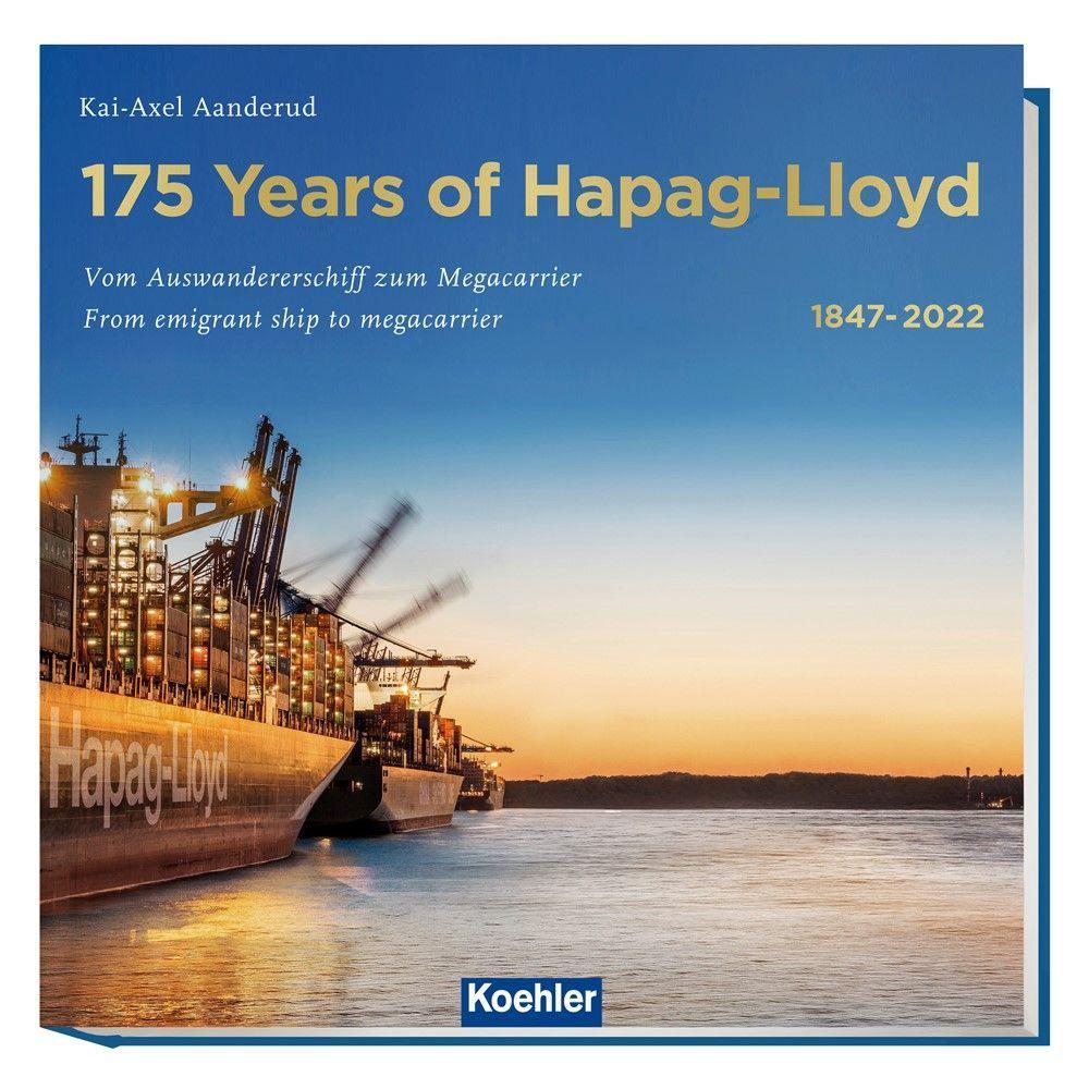 Kniha 175 Jahre Hapag-Lloyd - 175 Years of Hapag-Lloyd 1847-2022 