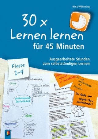 Buch 30 x Lernen lernen für 45 Minuten - Klasse 1-4 