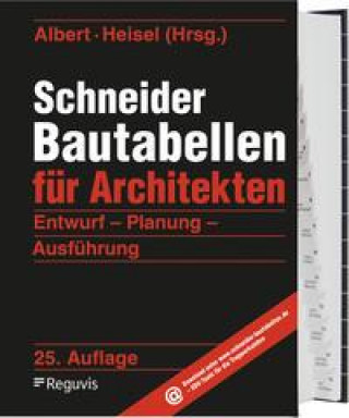 Carte Schneider - Bautabellen für Architekten Kerstin Rjasanowa