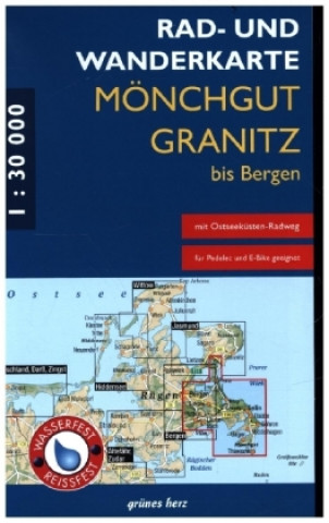 Materiale tipărite Rad- und Wanderkarte Mönchgut, Granitz, bis Bergen 