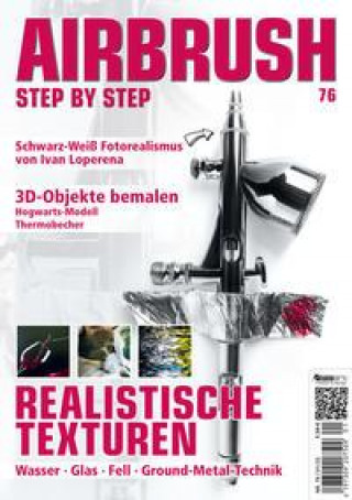 Książka Airbrush Step by Step 76 Sebastian Arenas