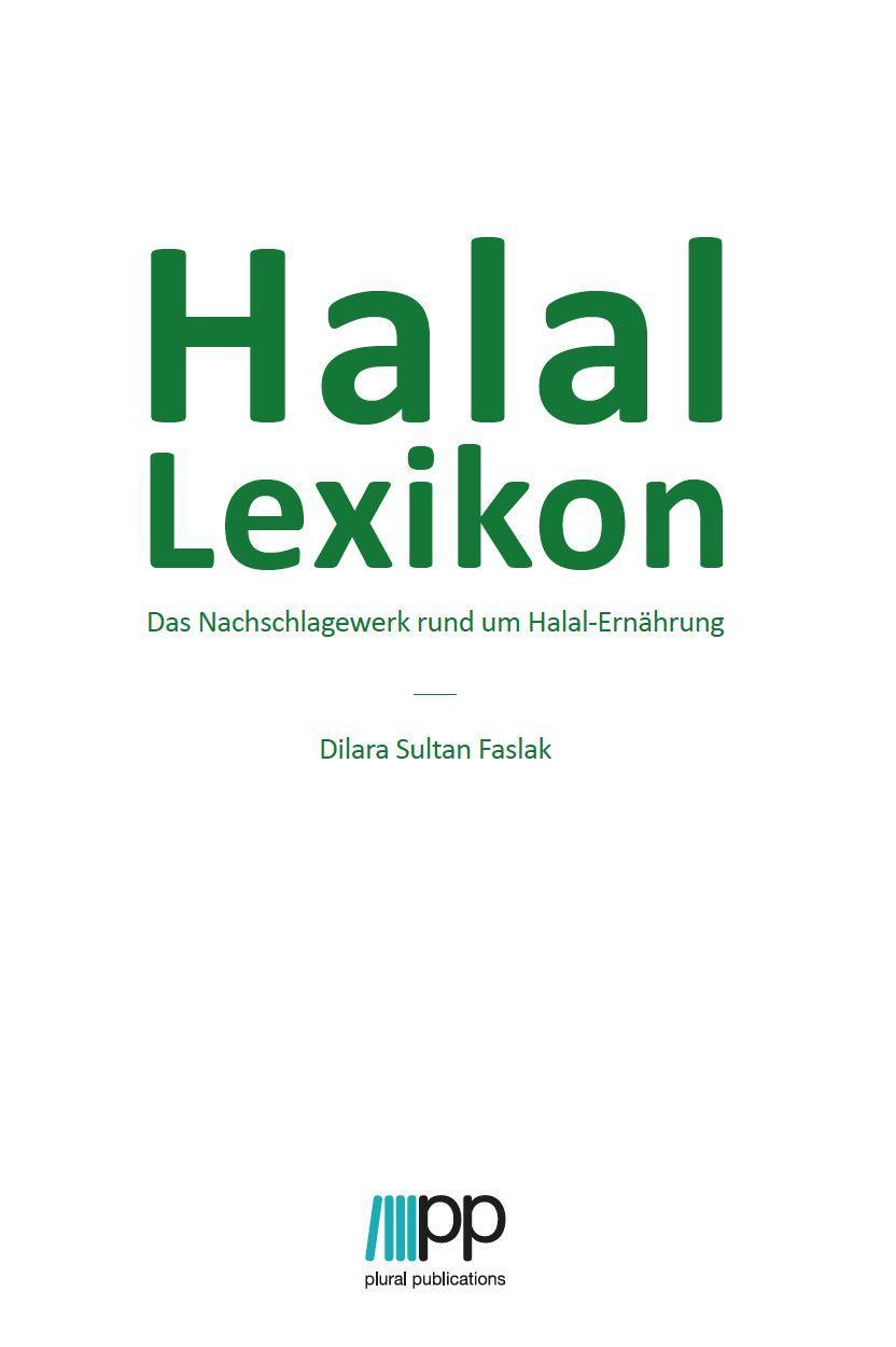 Knjiga Halal Lexikon 