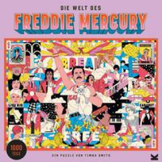 Hra/Hračka Die Welt des Freddie Mercury. Puzzle 1000 Teile Ulrich Korn