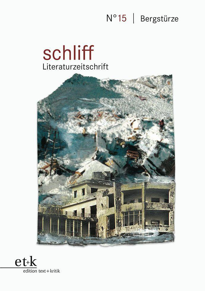 Boek schliff 15. Bergstürze Universität zu Köln Institut für deutsche Sprache und Literatur I