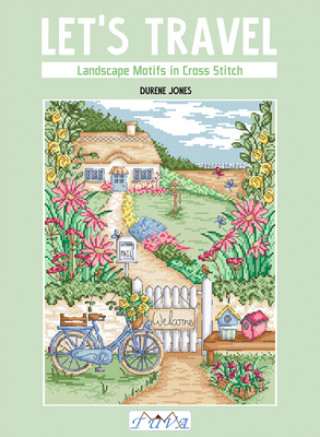 Carte Let's Travel: Landscape Motifs in Cross Stitch Durene Jones