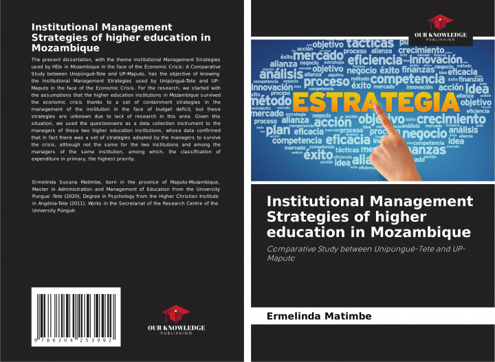 Buch Institutional Management Strategies of higher education in Mozambique Ermelinda Matimbe