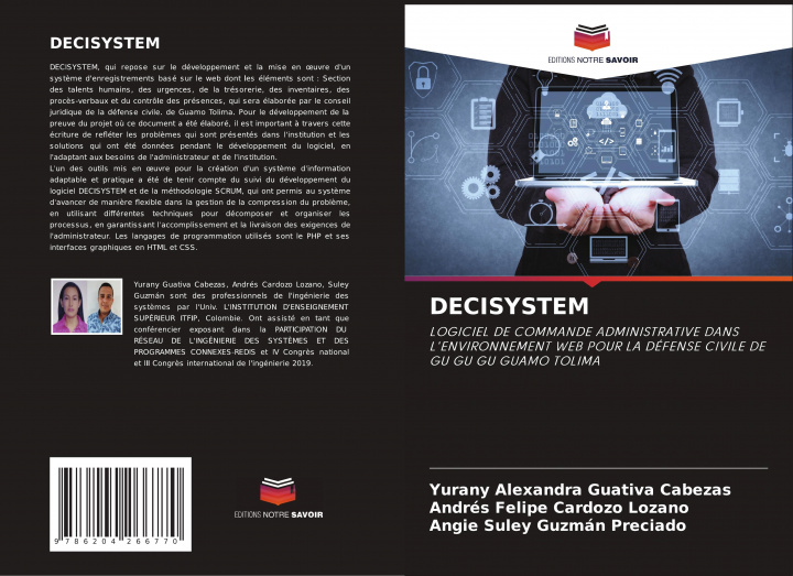 Knjiga DECISYSTEM Andrés Felipe Cardozo Lozano