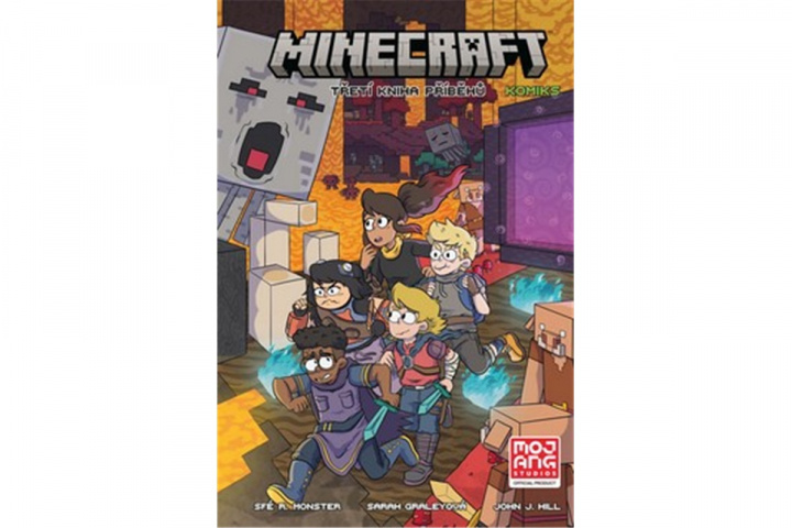 Kniha Minecraft komiks Třetí kniha příběhů Monster Sfé R.