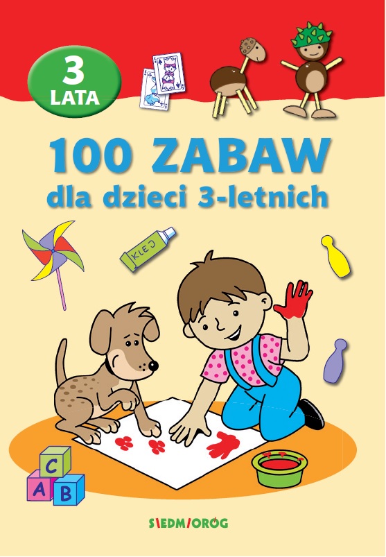 Kniha 100 zabaw dla dzieci 3-letnich Catherine Vialles