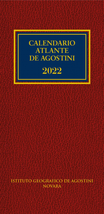 Book Calendario atlante De Agostini 2022 