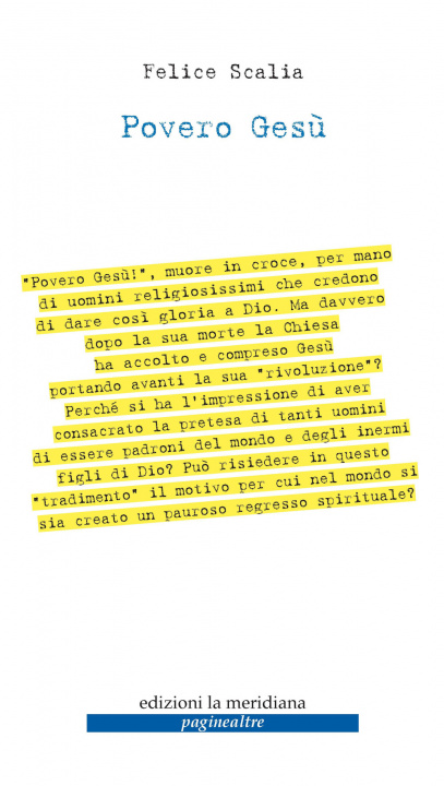 Knjiga Povero Gesù Felice Scalia