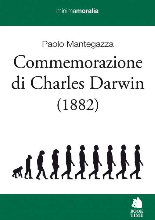 Knjiga Commemorazione di Charles Darwin (1882) Paolo Mantegazza