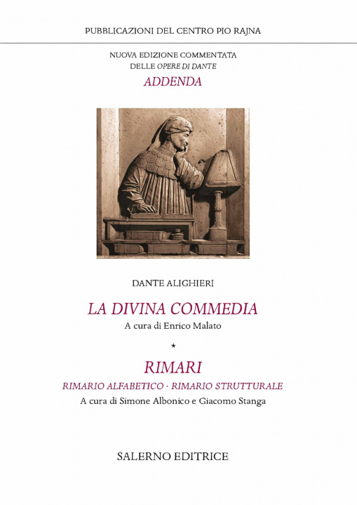 Knjiga Divina Commedia-Rimari. Rimario alfabetico. Rimario strutturale Dante Alighieri