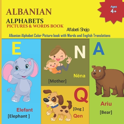 Book Albanian Alphabets Pictures & Words Book Albanian Alphabets