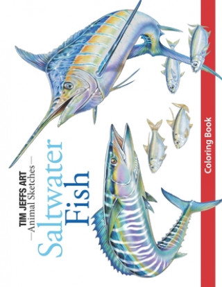 Book Saltwater Fish Coloring Book Jo Warren