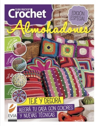 Könyv Crochet Almohadones Evia Ediciones
