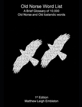 Knjiga Old Norse Word List Matthew Leigh Embleton