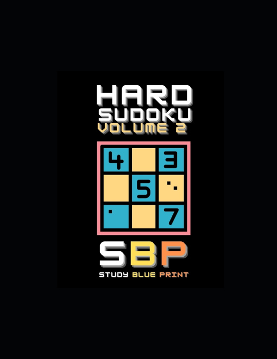 Βιβλίο Hard Sudoku Volume 2 Study Blue Print