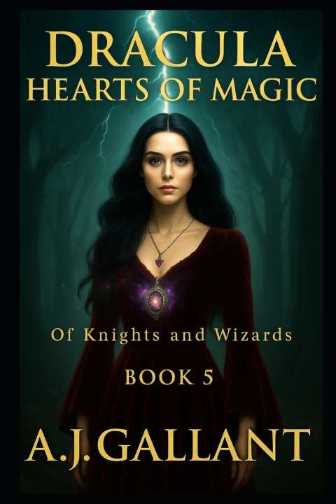 Kniha Dracula Hearts of Magic A. J. Gallant
