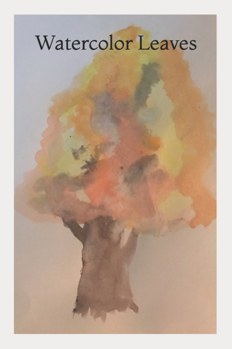 Βιβλίο Watercolor Leaves Kylie Sommer