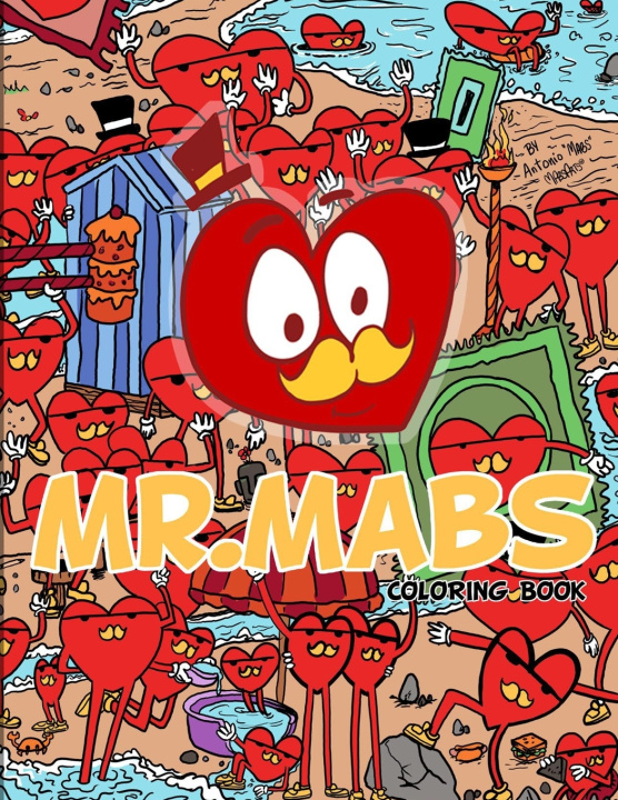 Knjiga Mr.Mabs Coloring Book Antonio Luis Rodriguez Padilla