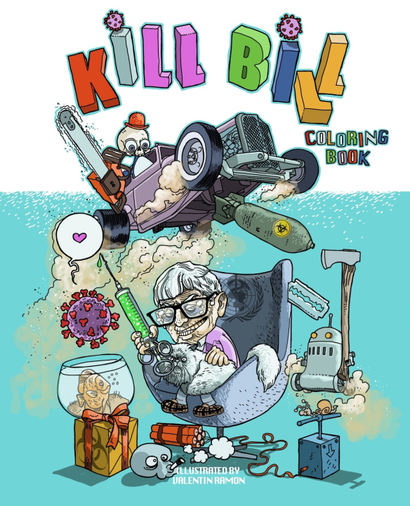 Book Kill Bill: Coloring Book Valentin Ramon
